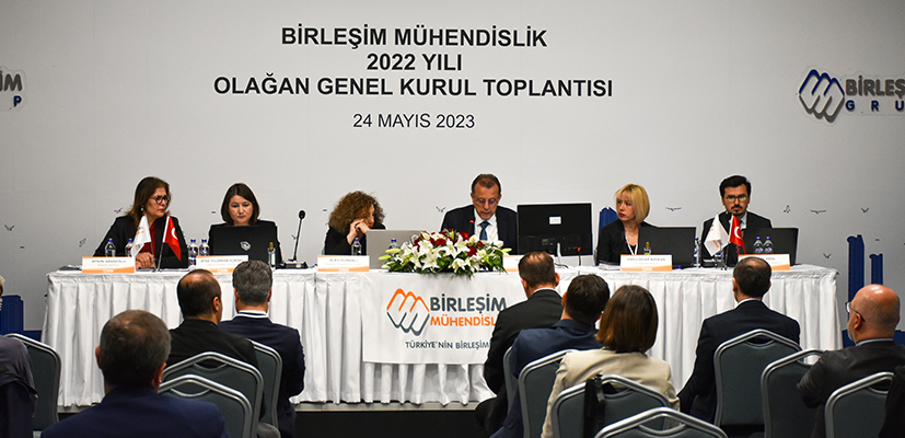 Birleşim Mühendislik 2022 yılı Olağan Genel Kurul Toplantısı 24.05.23 tarihinde gerçekleştirilmiştir.