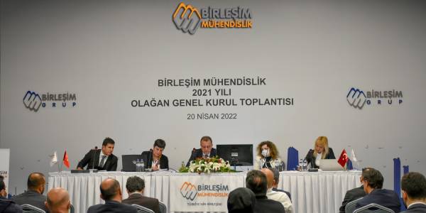 Birleşim Mühendislik’in 2021 yılına ilişkin Olağan Genel Kurul Toplantısı